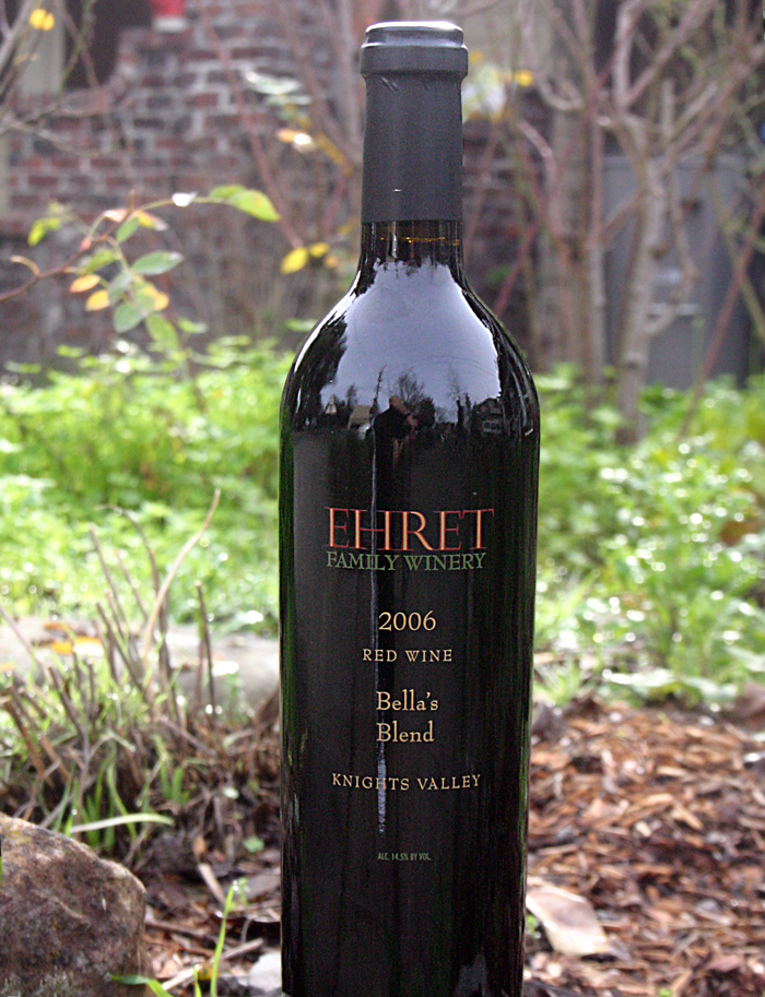 Ehret Family Winery 2006 Bella's Blend 750ml Wine Bottle