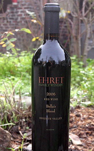 Ehret Family Winery 2006 Bella's Blend 750ml Wine Bottle
