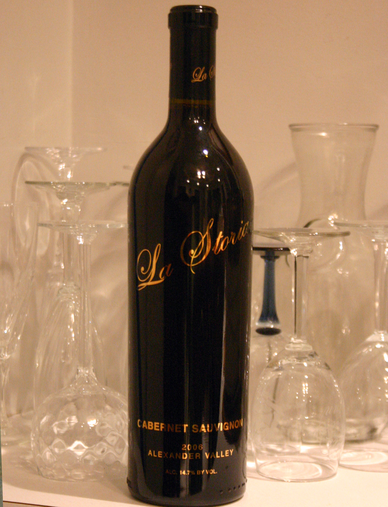 Trentadue Winery 2006 La Storia Cabernet Sauvignon 750ml Wine Bottle