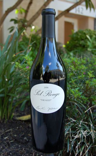 Sol Rouge 2006 "The Keep" 750ml Wine Bottle