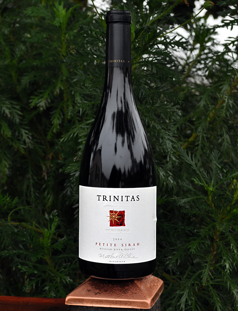 Trinitas 2004 Russian River Valley Petite Sirah 750ml Wine Bottle