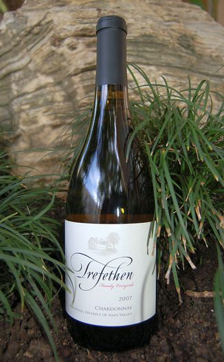 Trefethen Family Vineyards 2007 Estate Chardonnay 750ml Wine Bottle