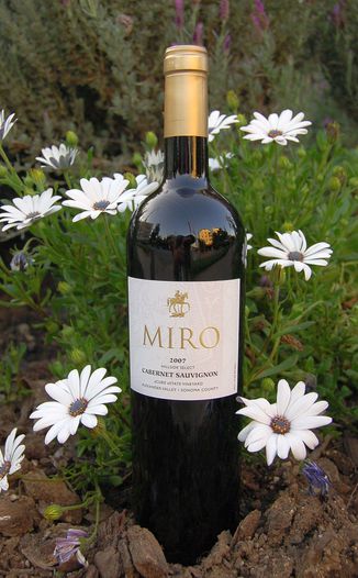 Miro Cellars 2007 Hillside Select Cabernet Sauvignon 750ml Wine Bottle