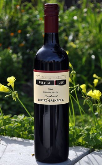 Curious Vine 2006 Rustom Jee Pughouse Shiraz Grenache 750ml Wine Bottle