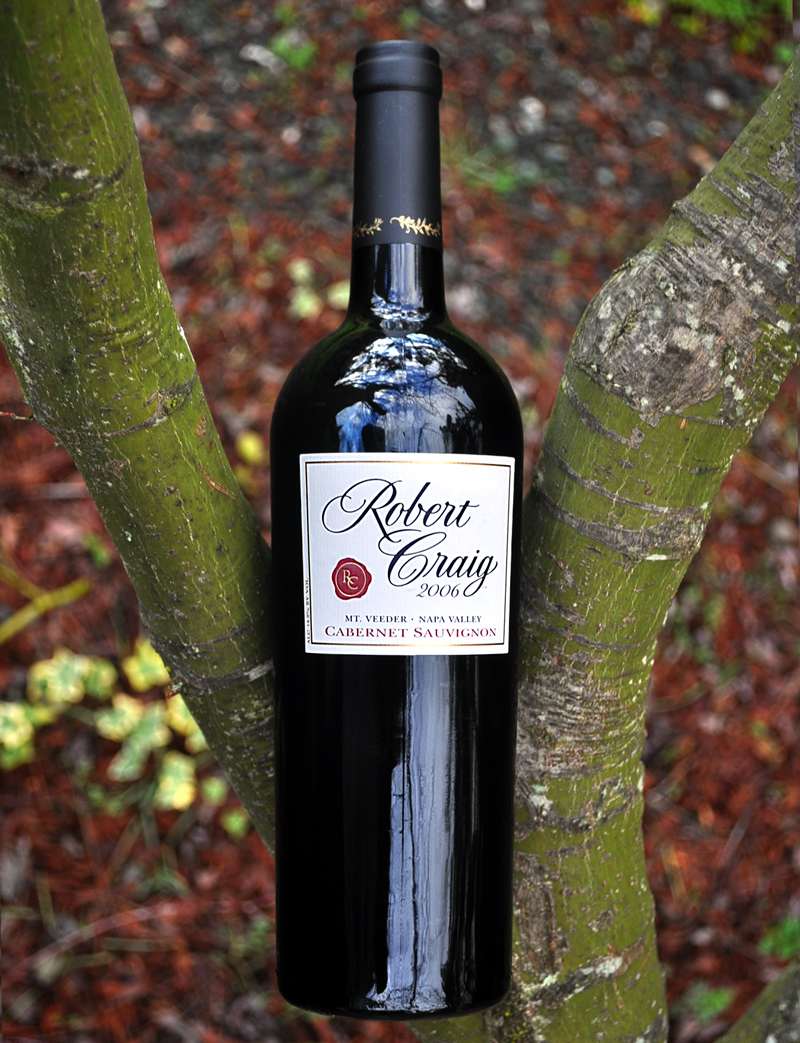 Robert Craig 2006 Mt. Veeder Napa Valley Cabernet 750ml Wine Bottle