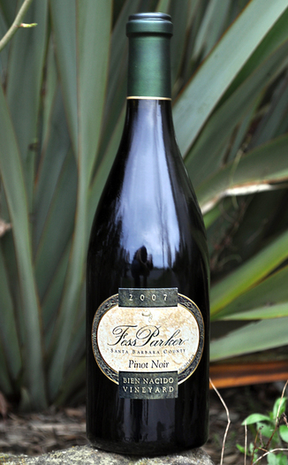 Fess Parker Winery 2007 Bien Nacido Vineyard Pinot Noir 750ml Wine Bottle