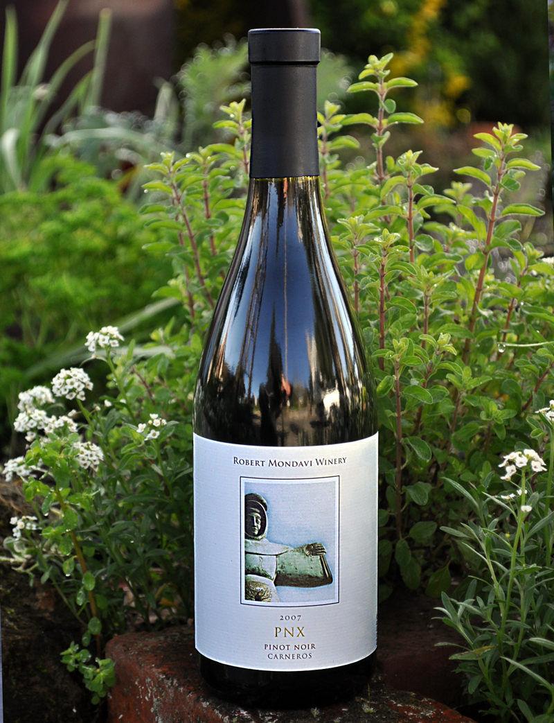 Robert Mondavi Winery 2007 PNX Pinot Noir 750ml Wine Bottle