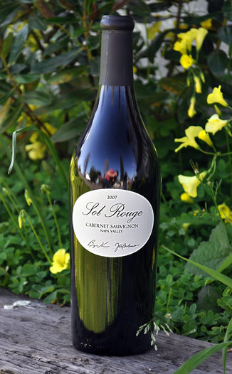 Sol Rouge 2007 Napa Valley Cabernet Sauvignon 750ml Wine Bottle
