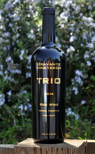 Bravante Vineyards 2006 'Trio' Howell Mountain Cabernet Blend 750ml Wine Bottle