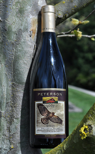 Peterson 2005 Dry Creek Valley Syrah 750ml Wine Bottle