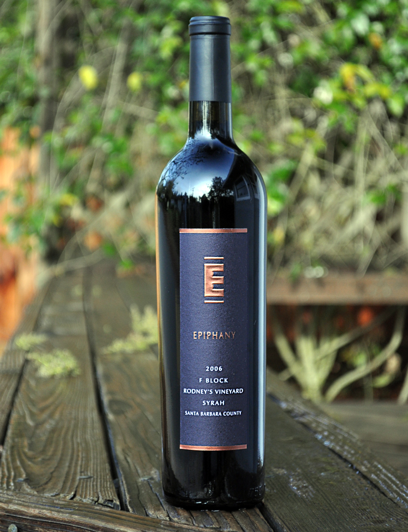 Epiphany Cellars 2006 F Block Syrah 750ml Wine Bottle