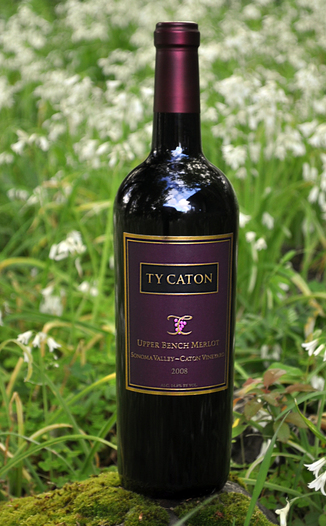Ty Caton 2008 Upper Bench Merlot 750ml Wine Bottle