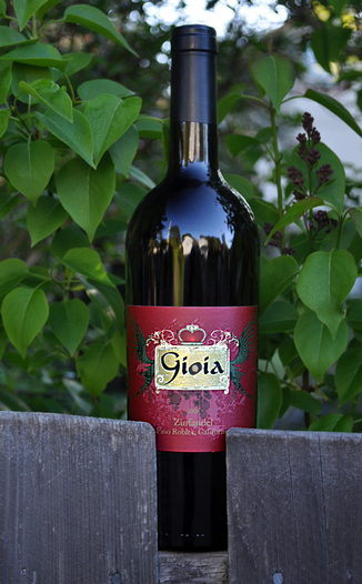 Gioia Wines 2008 Paso Robles Zinfandel 750ml Wine Bottle