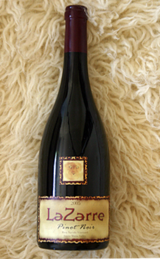 LaZarre Wines 2005 Sierra Madre Pinot Noir 750ml Wine Bottle