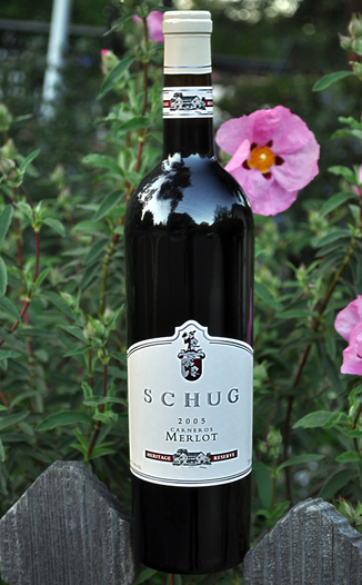 Schug Carneros Estate 2005 Heritage Reserve Carneros Merlot 750ml Wine Bottle