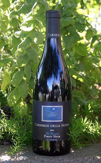 Carneros della Notte 2004 Los Carneros Pinot Noir 750ml Wine Bottle
