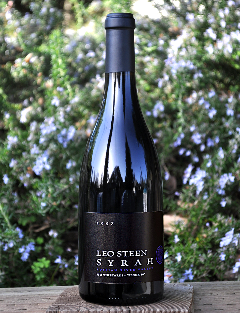 Leo Steen Wines 2007 WO Vineyards - 'Block 40' Syrah 750ml Wine Bottle