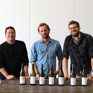 Anthill Farms Winemaker Anthony Filiberti, Dave Low, & Webster Marquez