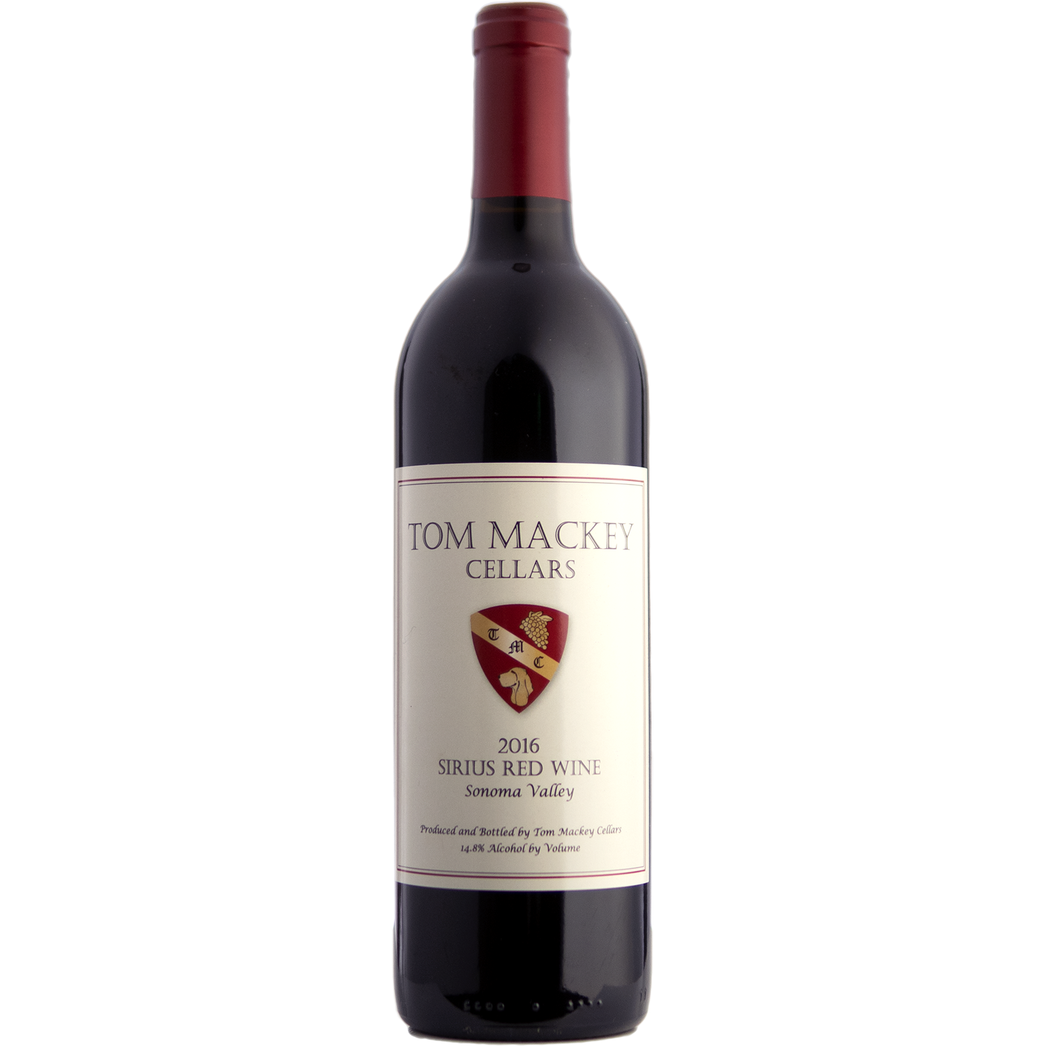 Tom Mackey Cellars 2016 'Sirius' Sonoma Valley Red 750ml Wine Bottle