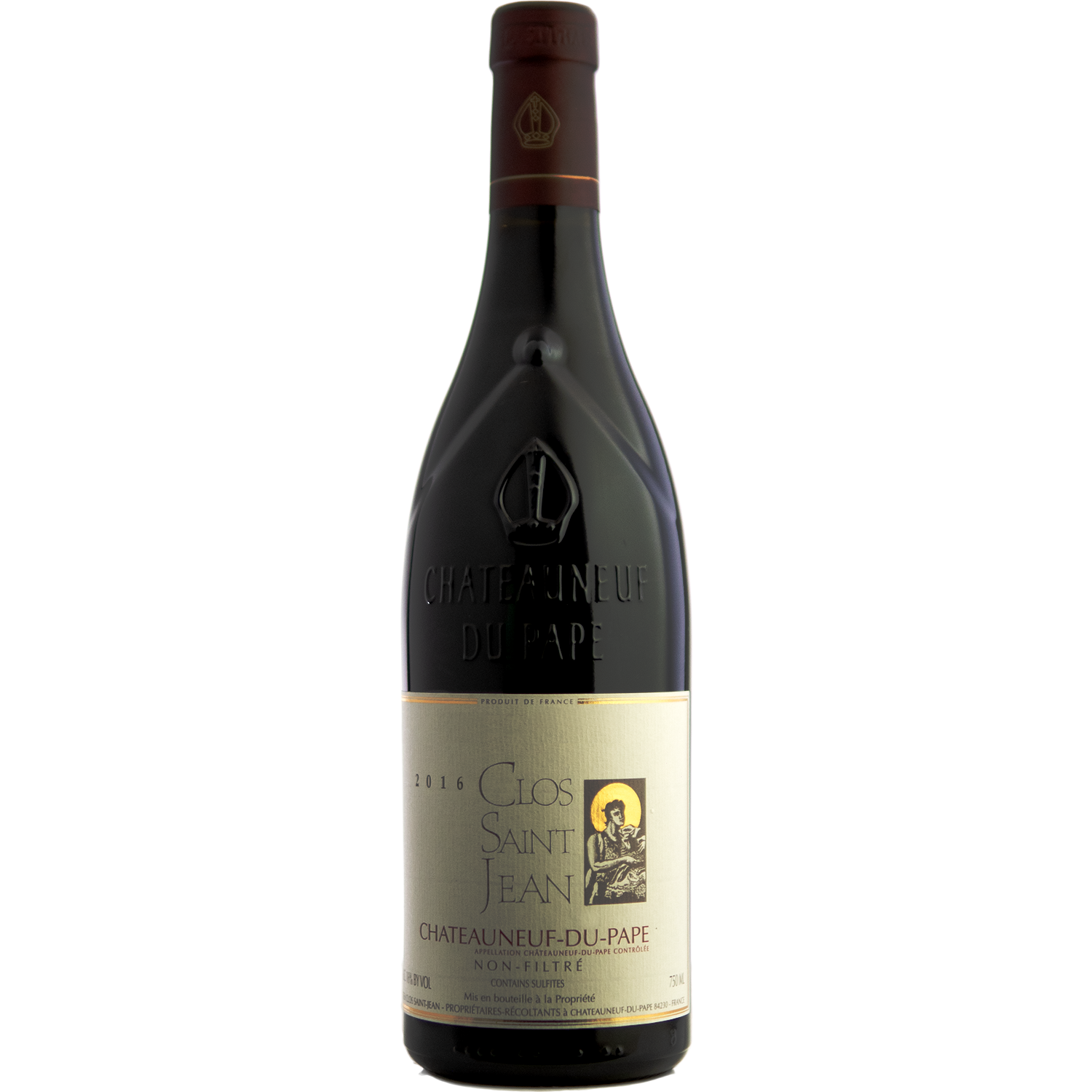 Clos Saint Jean 2016 Châteauneuf-du-Pape 750ml Wine Bottle
