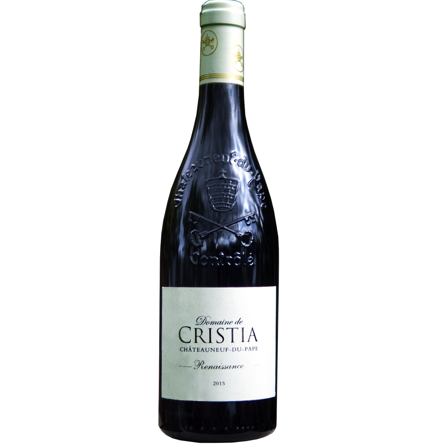 Domaine de Cristia 2015 'Cuvée Renaissance' Châteauneuf-du-Pape 750ml Wine Bottle