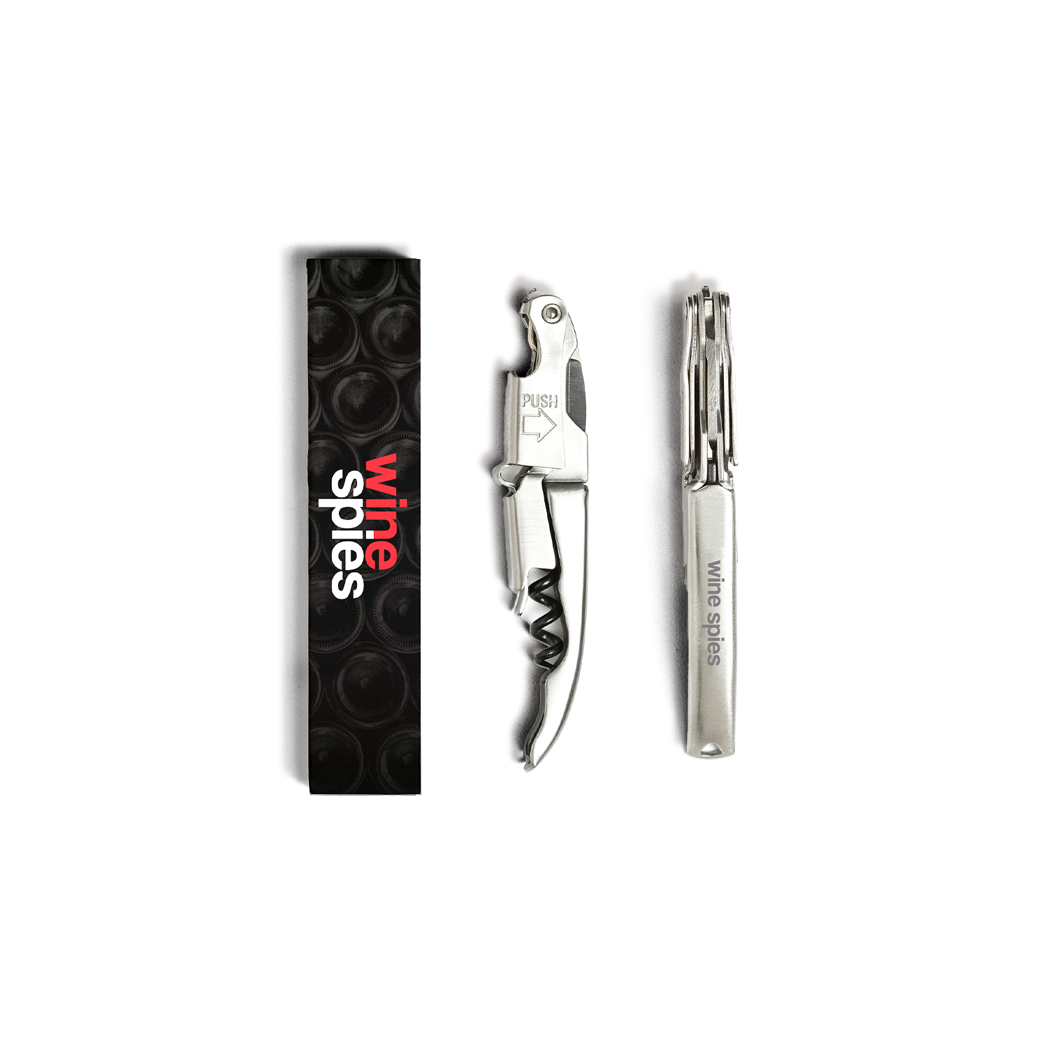 Wine Spies NV Corkscrew 750ml Wine Bottle