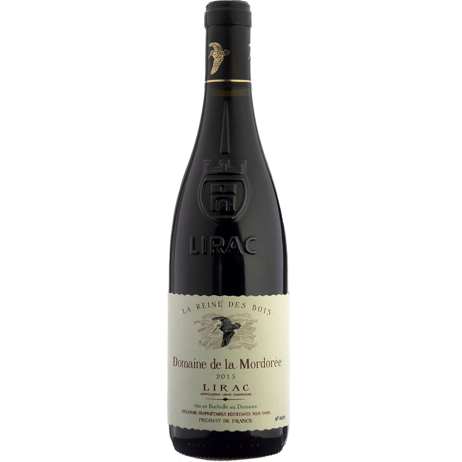 Domaine de la Mordorée 2015 'La Reine des Bois' Lirac Rouge 750ml Wine Bottle