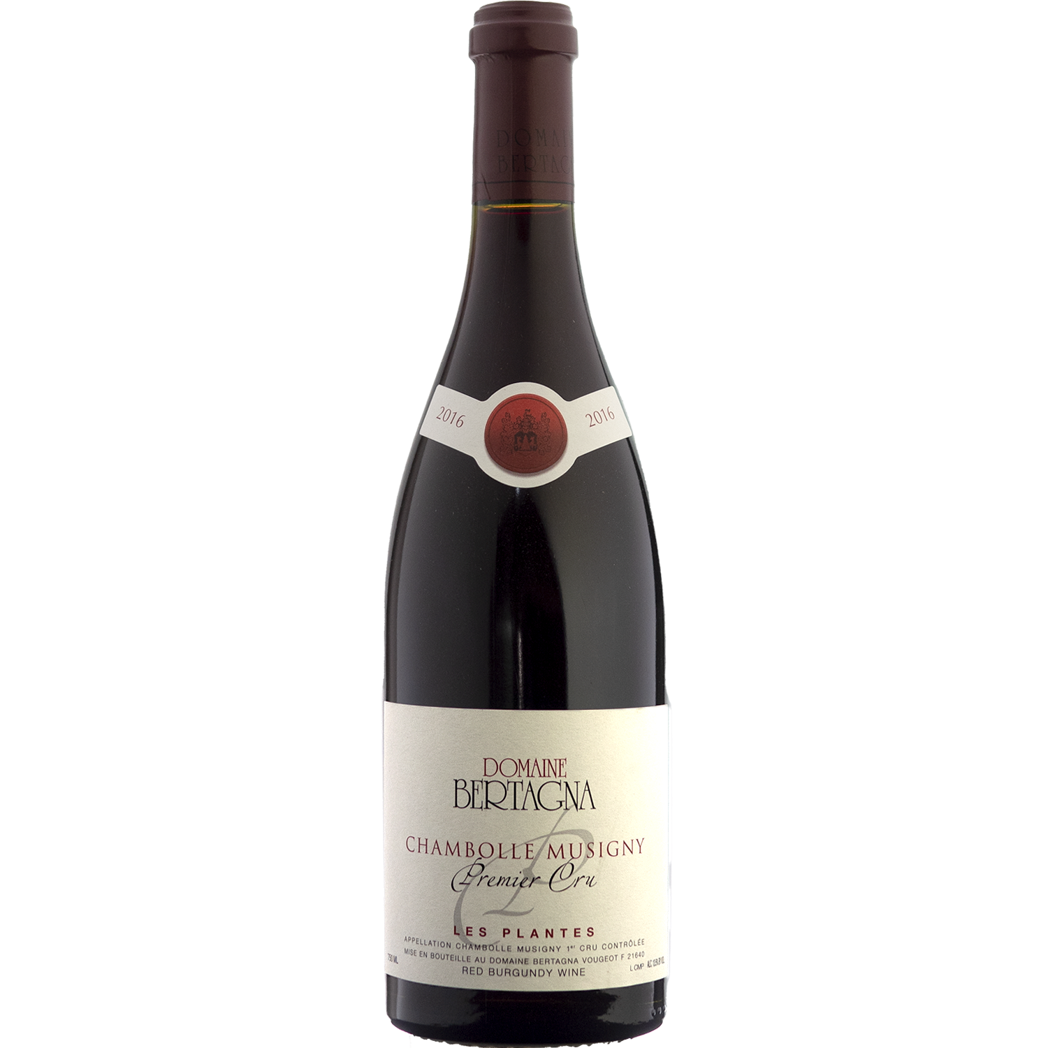 Domaine Bertagna 2016 Les Plantes Chambolle-Musigny 1er Cru 750ml Wine Bottle