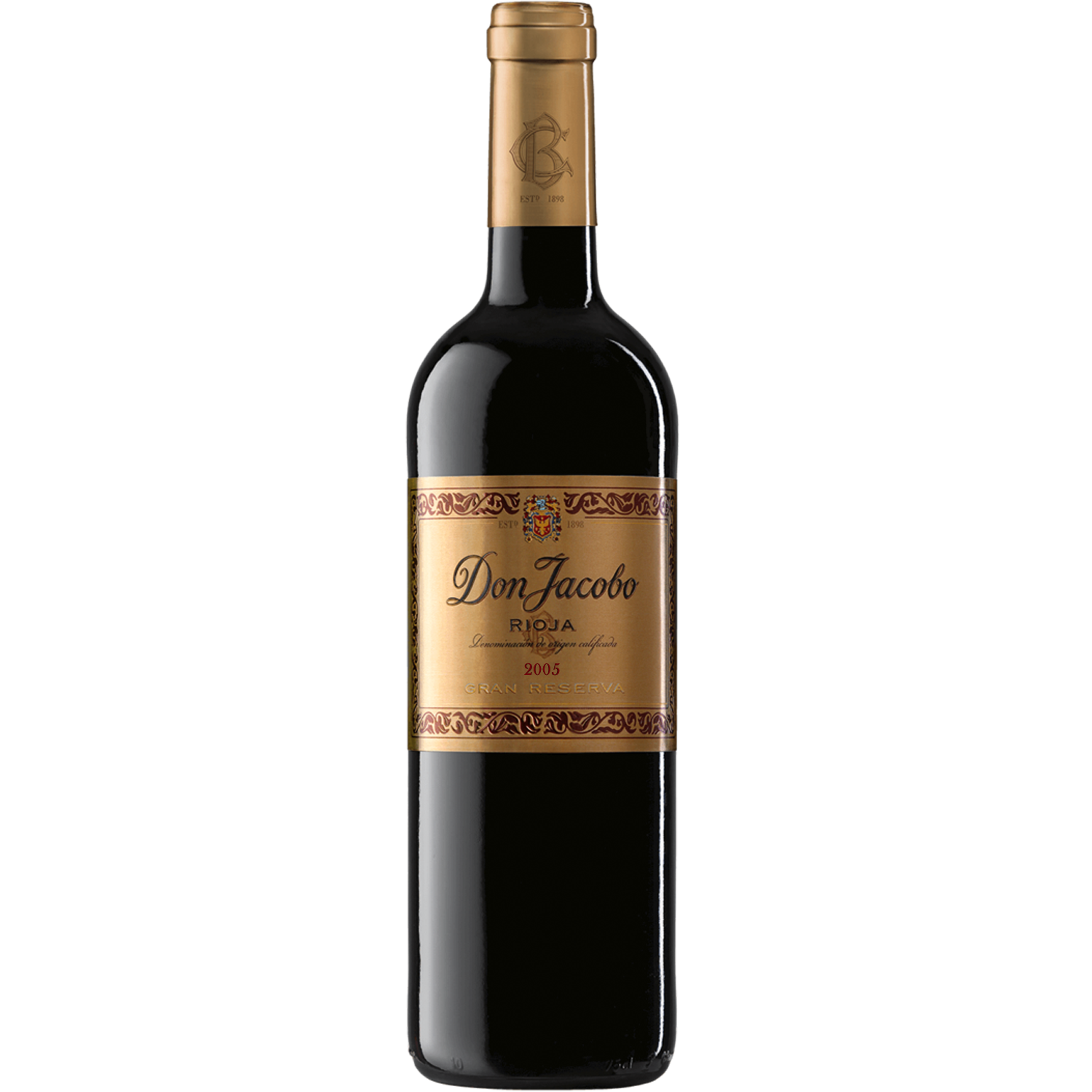 Bodegas Corral 2005 'Don Jacobo' Gran Reserva Rioja 750ml Wine Bottle