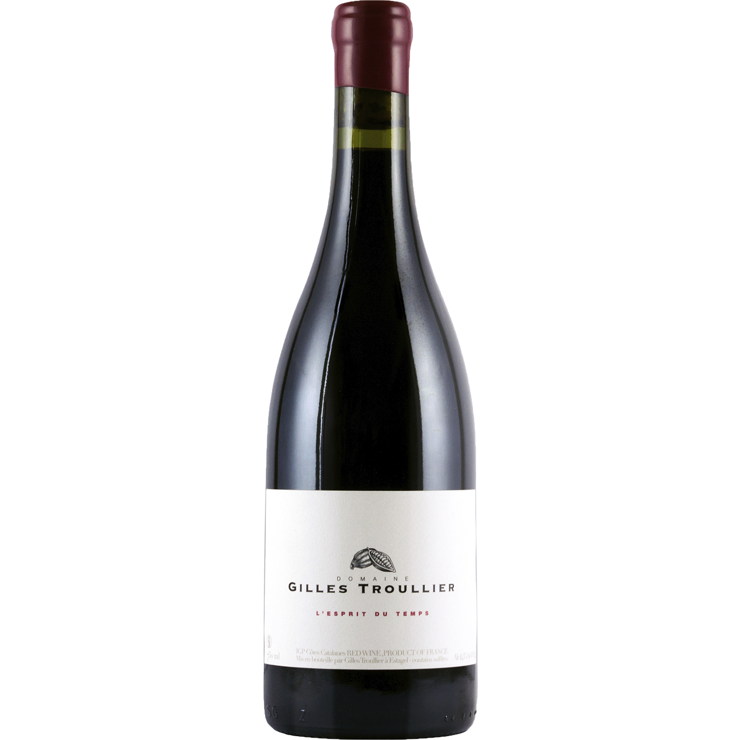 Domaine Gilles Troullier 2011 'L’Esprit du Temps' Côtes Catalanes 750ml Wine Bottle