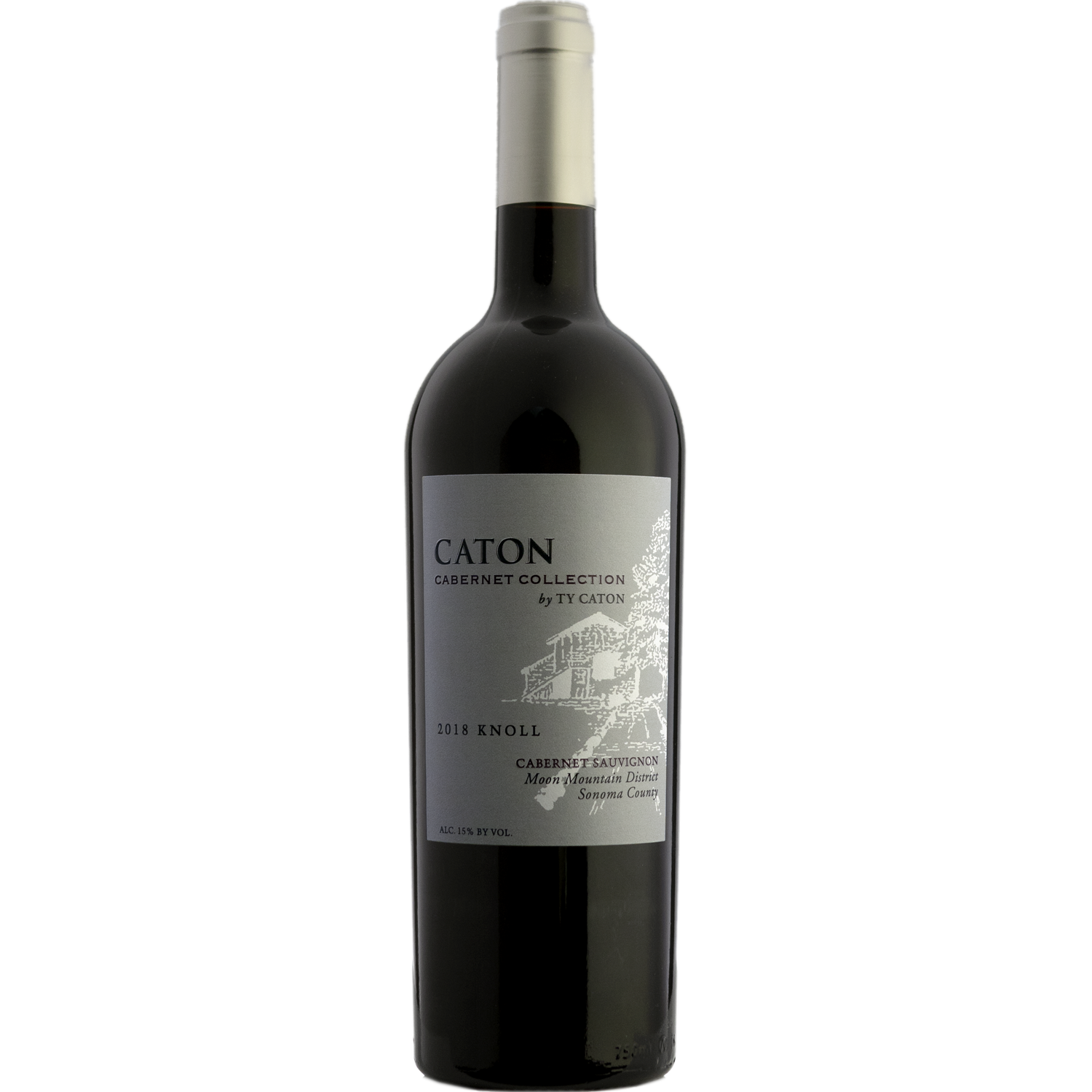 Ty Caton 2018 Cabernet Collection 'Knoll' Moon Mountain Cabernet Sauvignon 750ml Wine Bottle