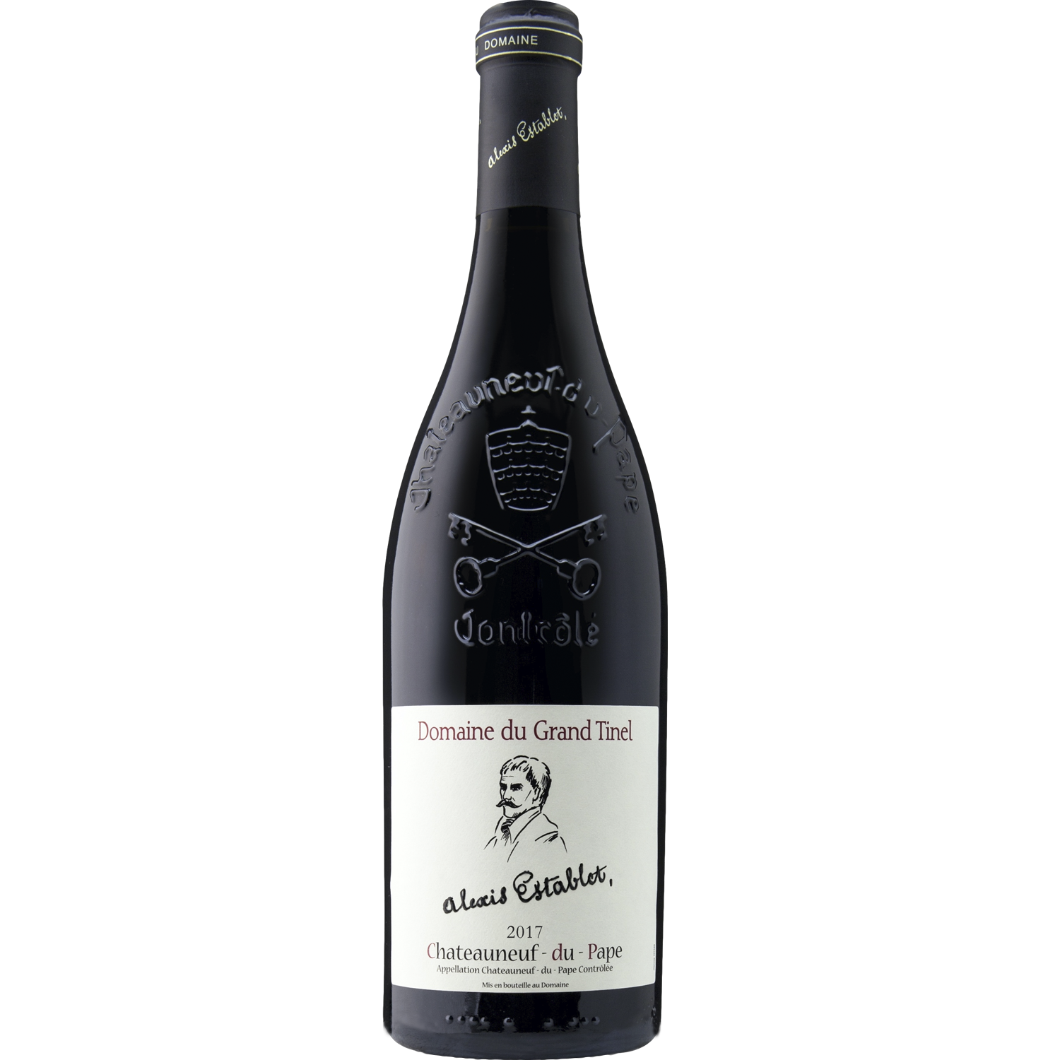 Domaine du Grand Tinel 2017 'Alexis Establet' Châteauneuf-du-Pape 750ml Wine Bottle