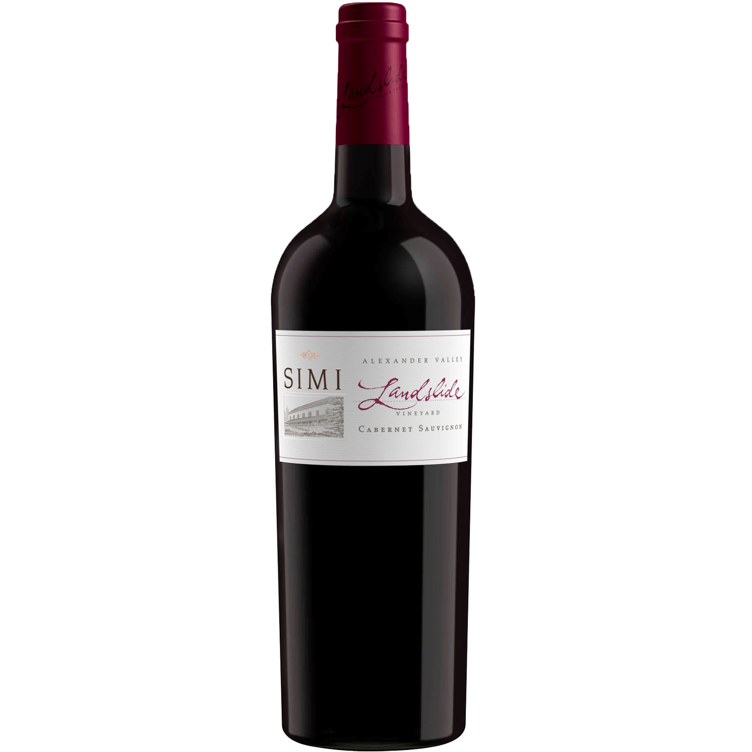 SIMI 2016 Landslide Vineyard Cabernet Sauvignon 750ml Wine Bottle