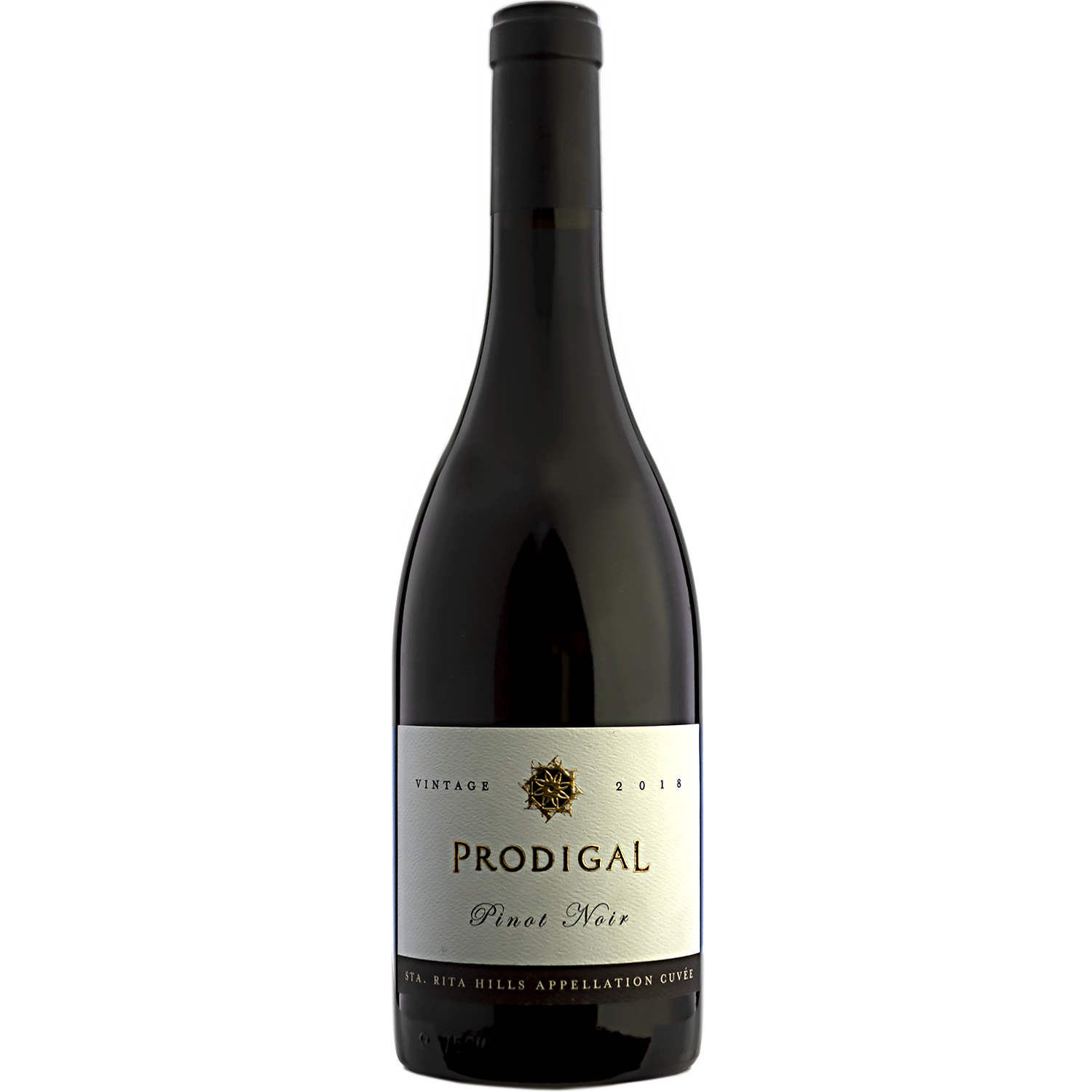 Prodigal 2018 Quinta Santa Rosa Vineyard Sta. Rita Hills Pinot Noir 750ml Wine Bottle