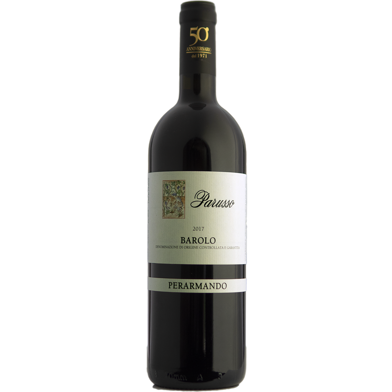 Armando Parusso 2017 'PerArmando' 50 Anniversario Barolo 750ml Wine Bottle