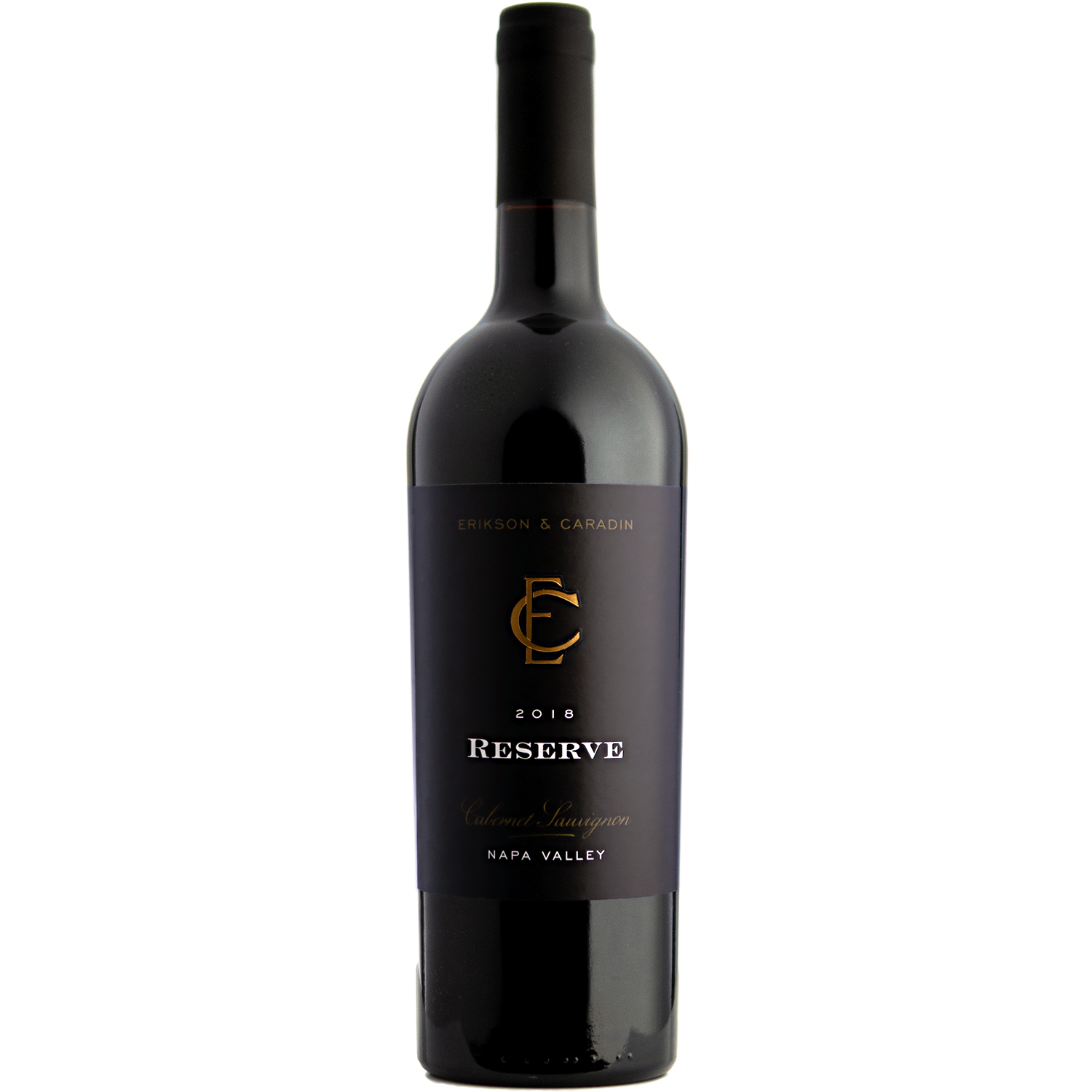 Erikson & Caradin 2018 Napa Valley Reserve Cabernet Sauvignon 750ml Wine Bottle