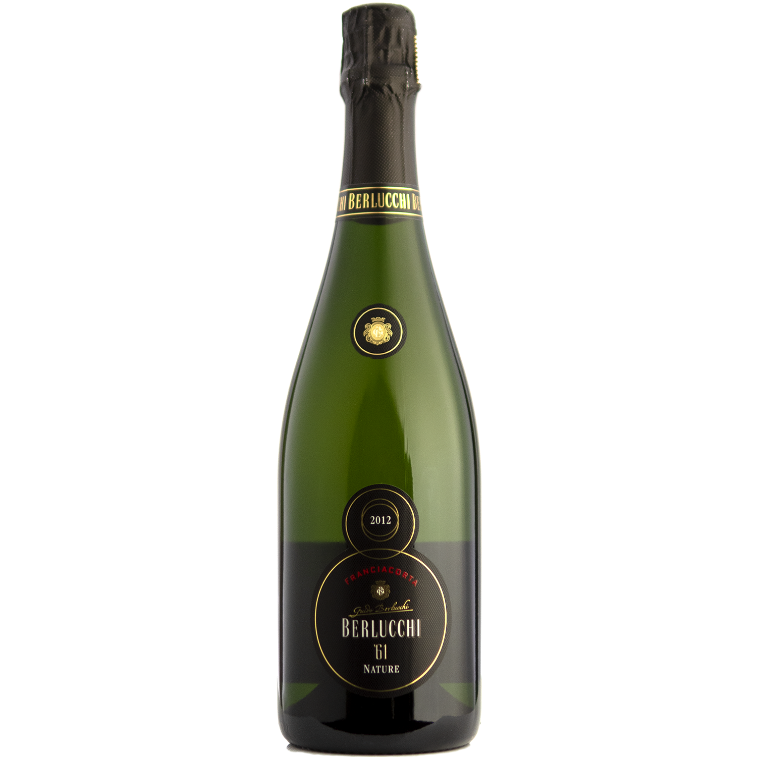 Berlucchi 2012 'Nature' '61 Franciacorta Brut 750ml Wine Bottle
