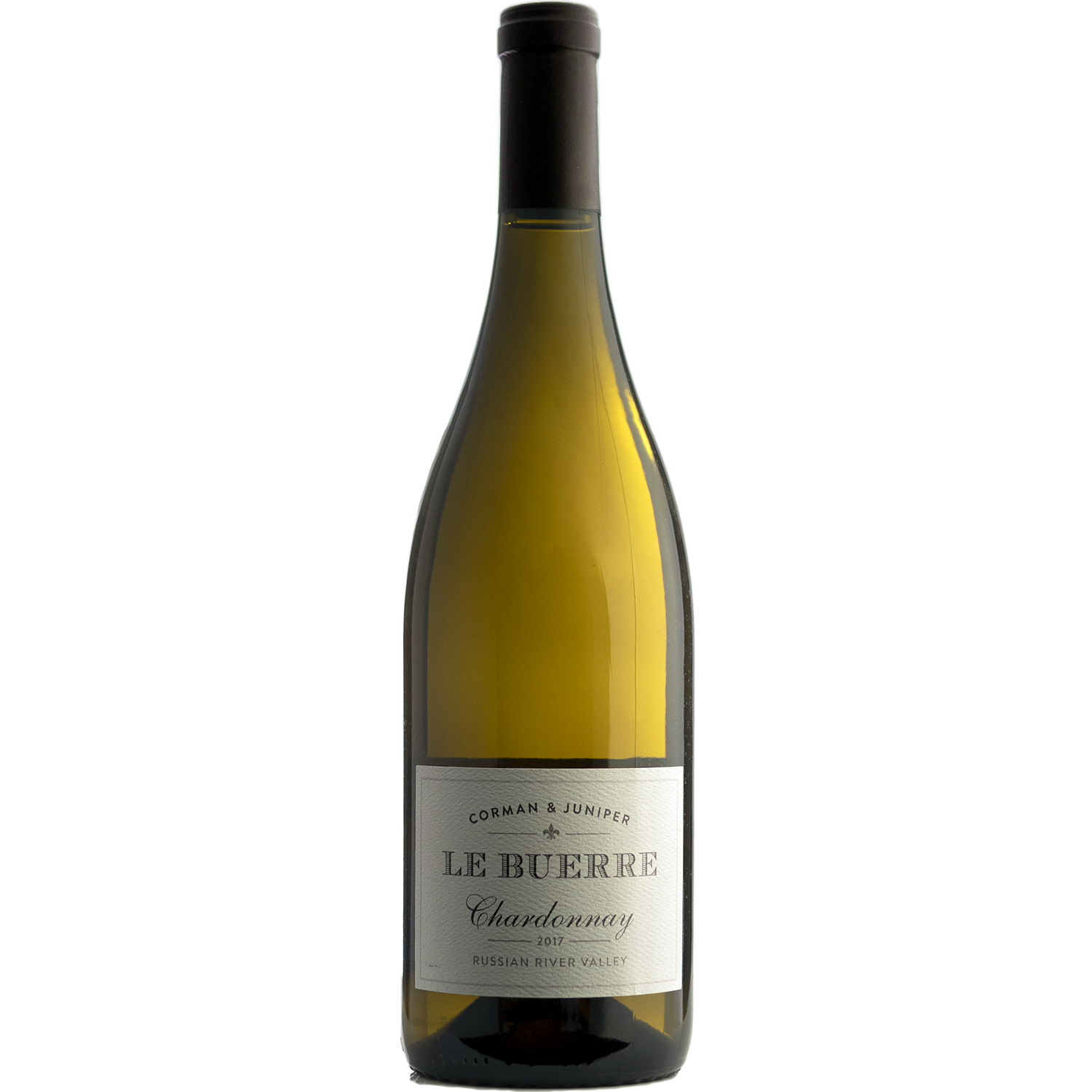 Corman & Juniper 2017 'La Buerre' Russian River Valley Chardonnay 750ml Wine Bottle