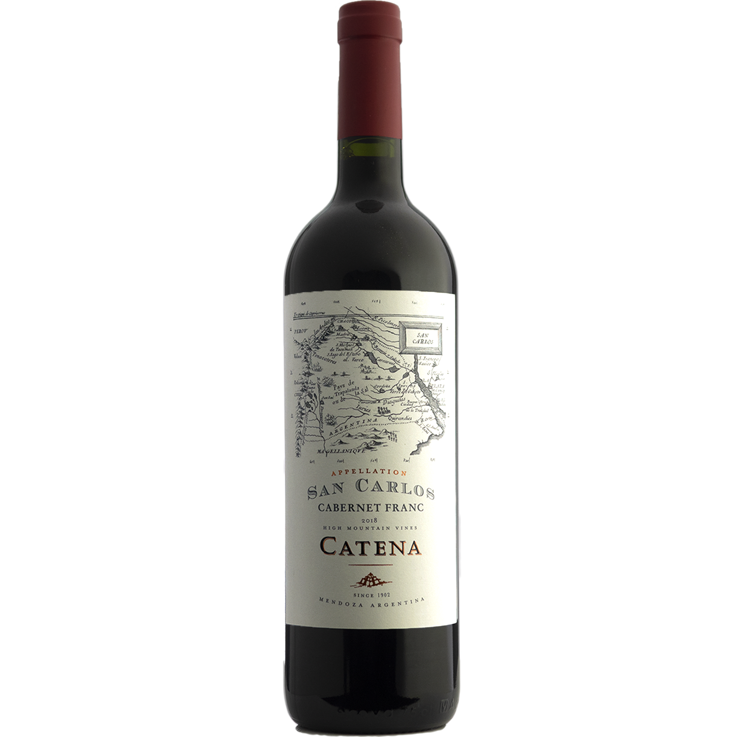Bodega Catena Zapata 2018 San Carlos Cabernet Franc 750ml Wine Bottle