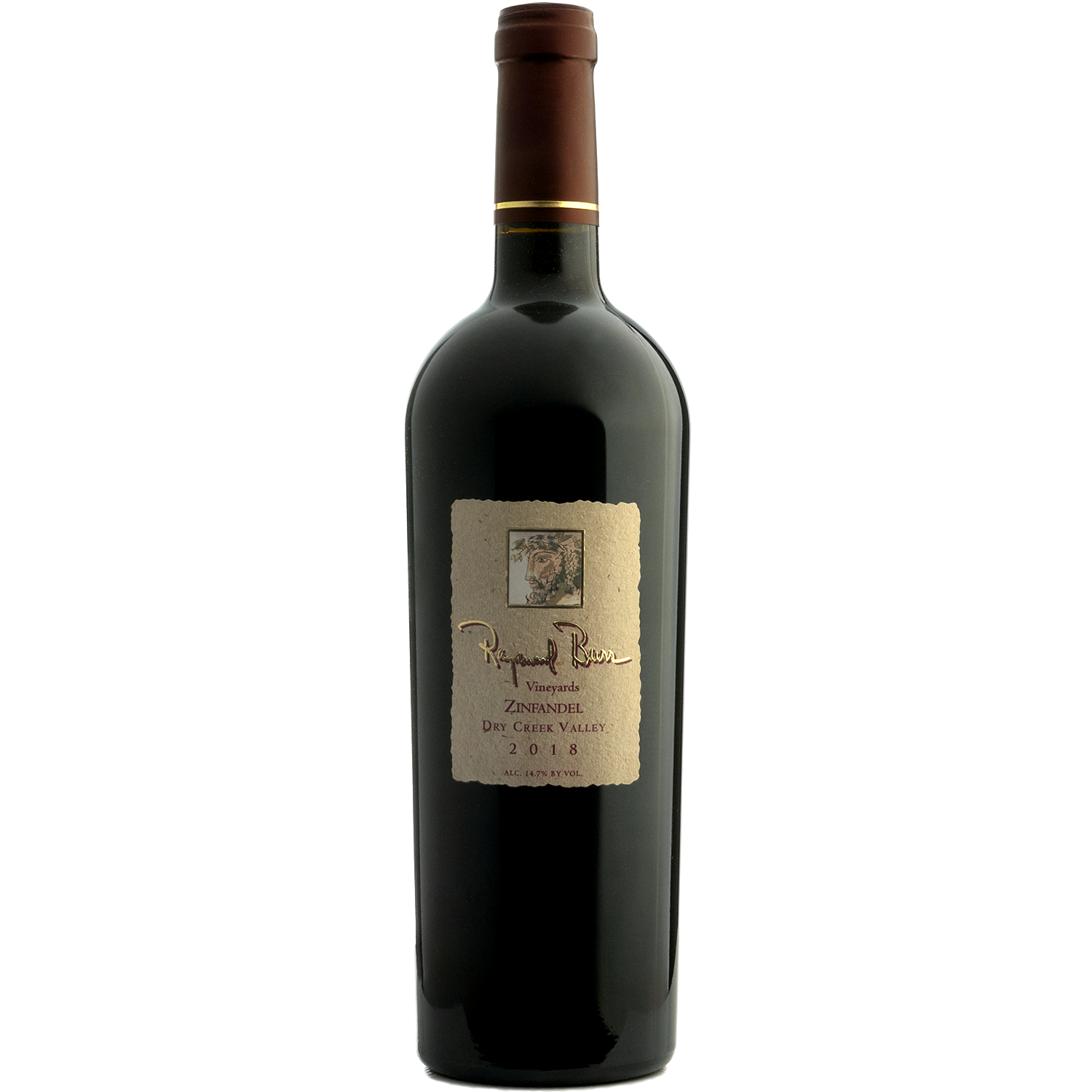 Raymond Burr Vineyards 2018 Dry Creek Valley Estate Zinfandel 750ml Wine Bottle