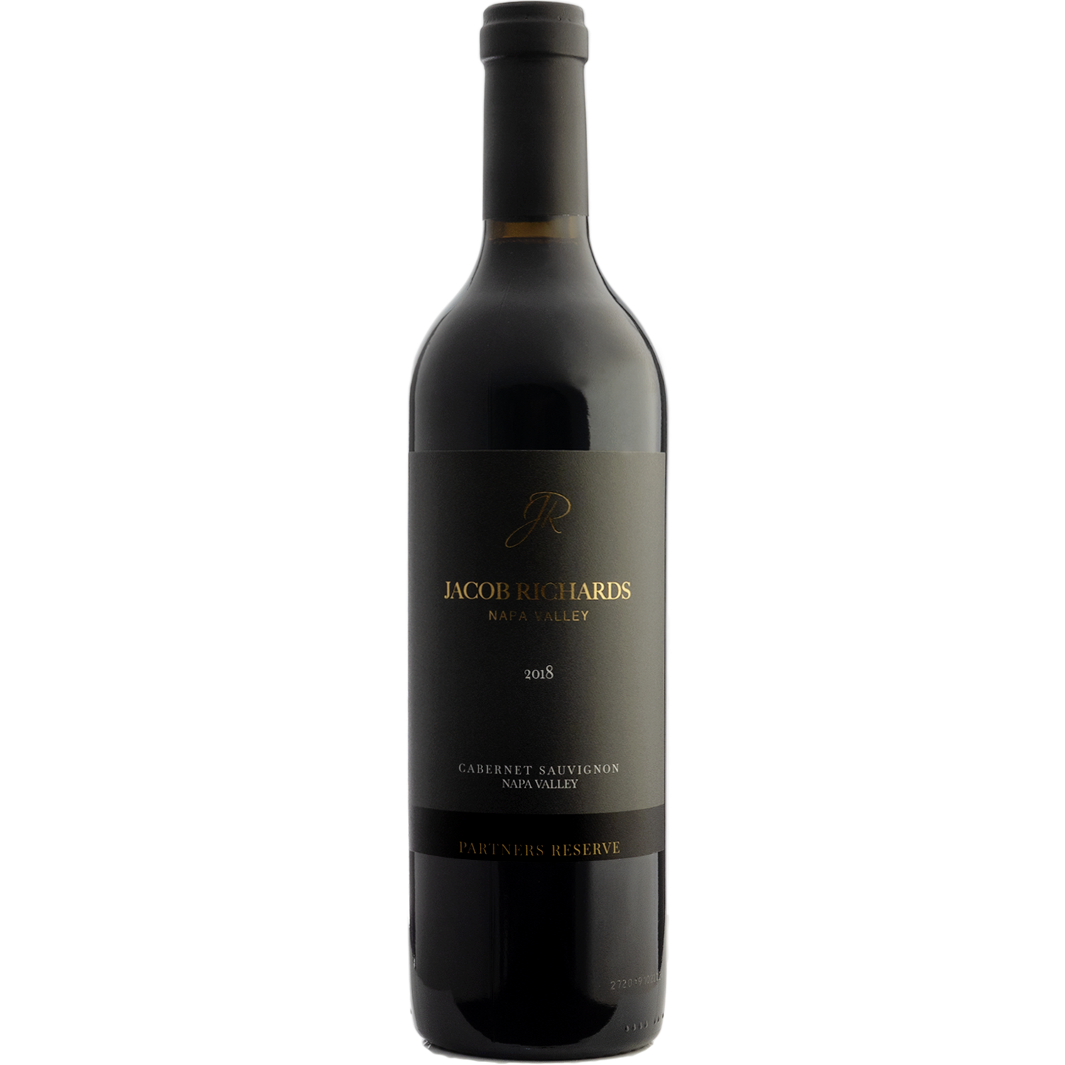 Jacob Richards 2018 'Partners Reserve' Napa Valley Cabernet Sauvignon 750ml Wine Bottle