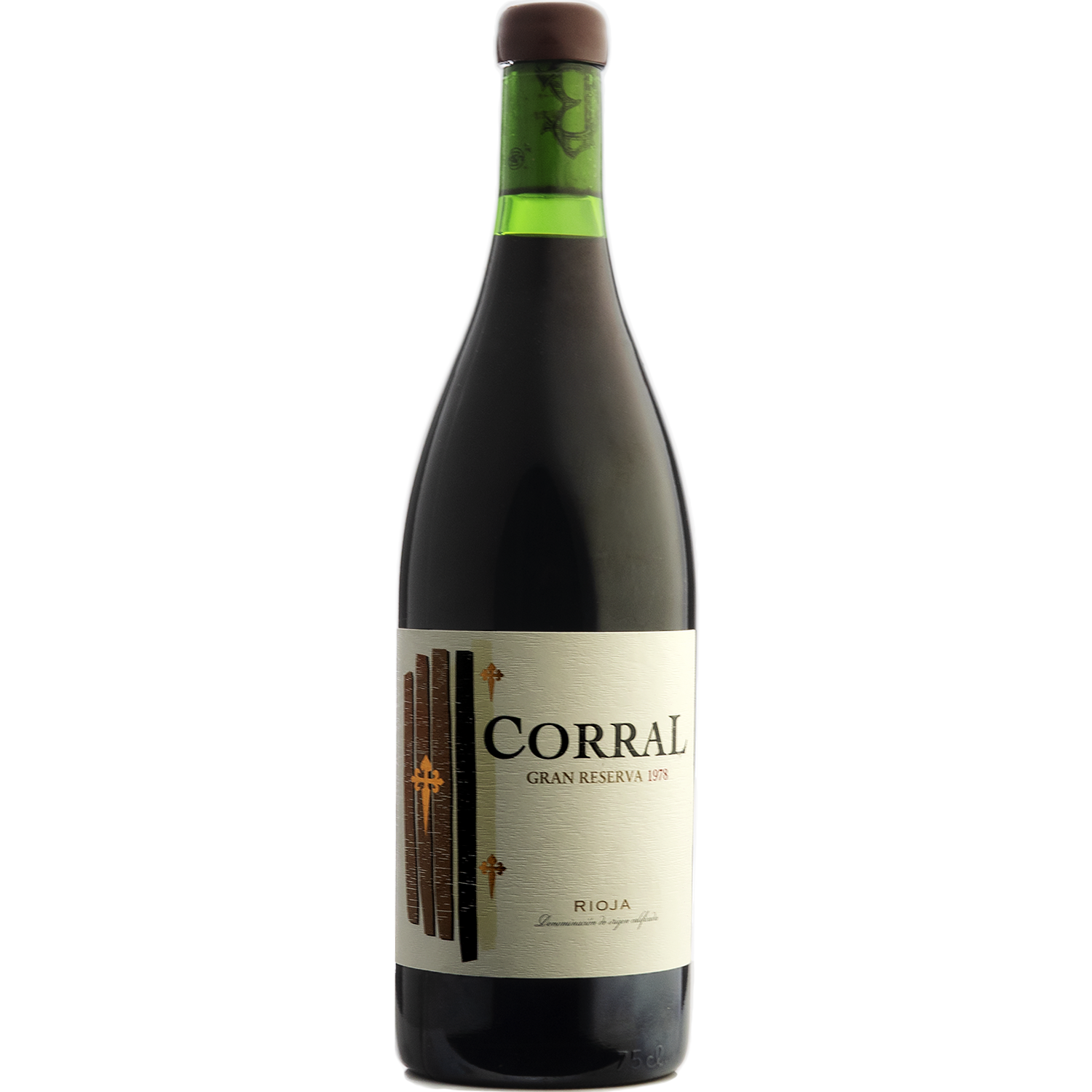 Bodegas Corral 1978 Gran Reserva Rioja 750ml Wine Bottle