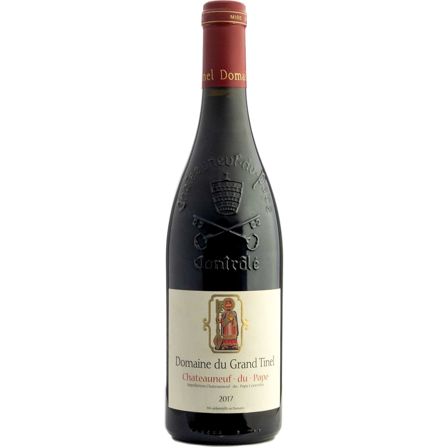 Domaine du Grand Tinel 2017 'Classique' Châteauneuf-du-Pape 750ml Wine Bottle