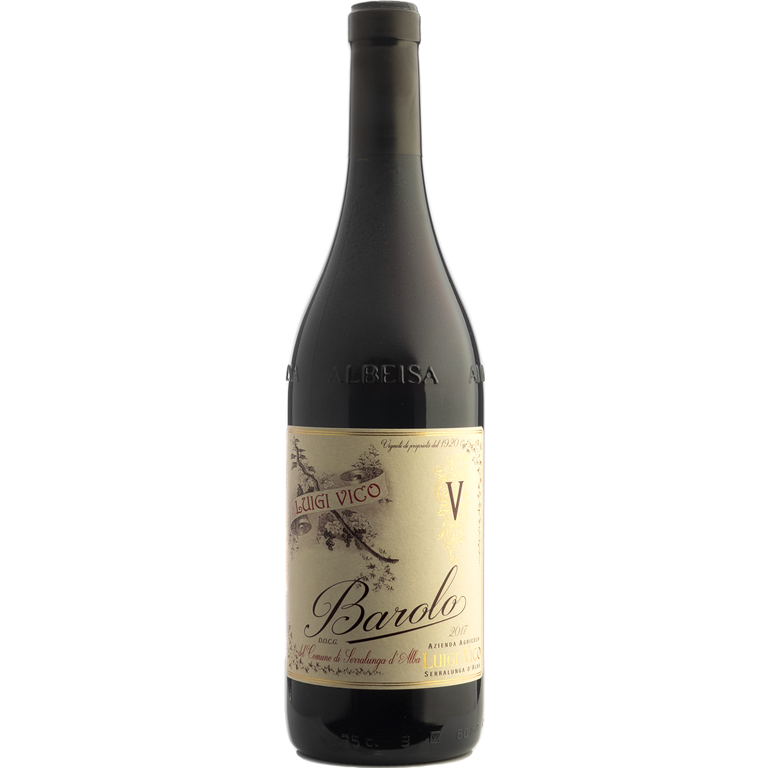Luigi Vico 2017 Prapò Barolo 750ml Wine Bottle