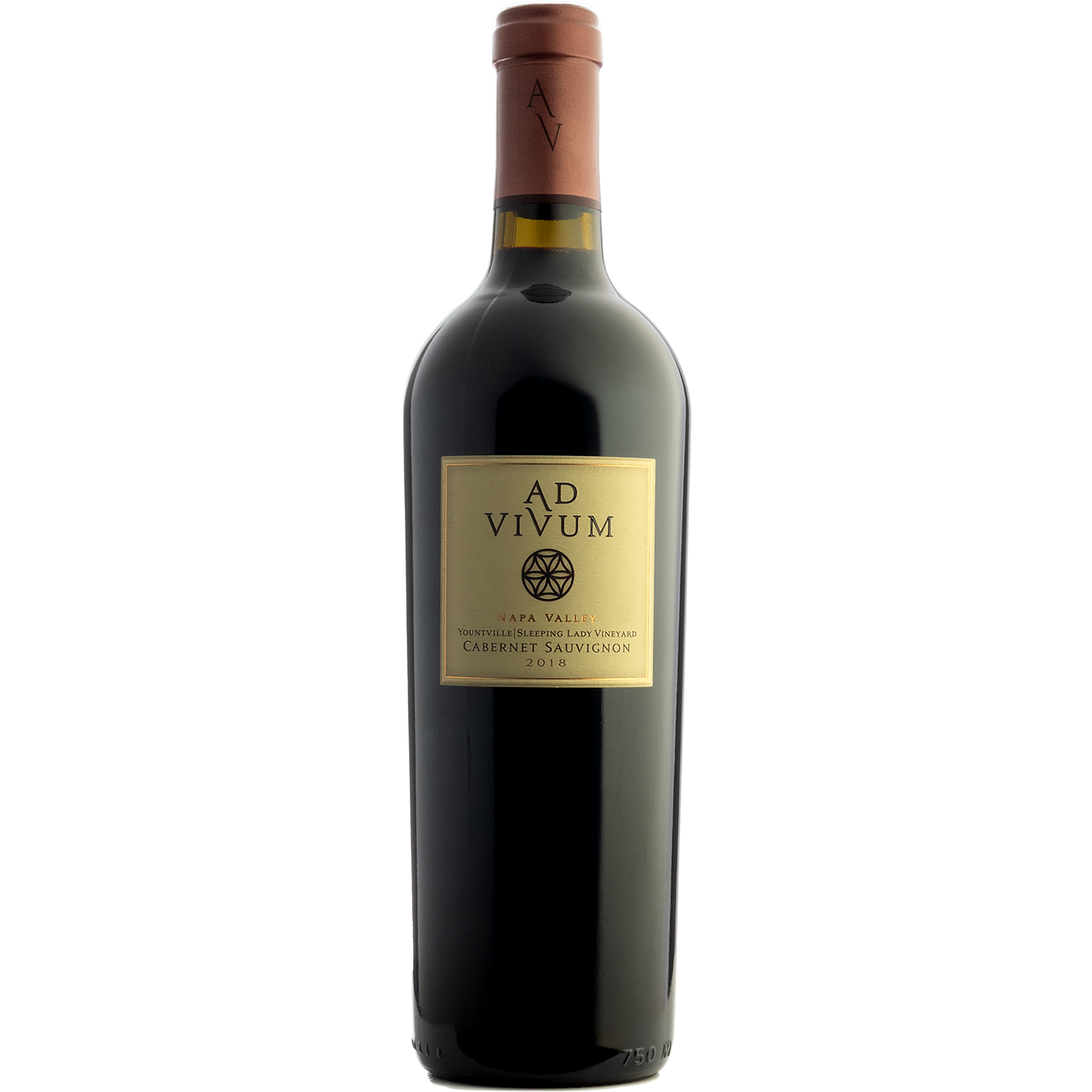 Ad Vivum 2018 Sleeping Lady Vineyard Yountville Cabernet Sauvignon 750ml Wine Bottle