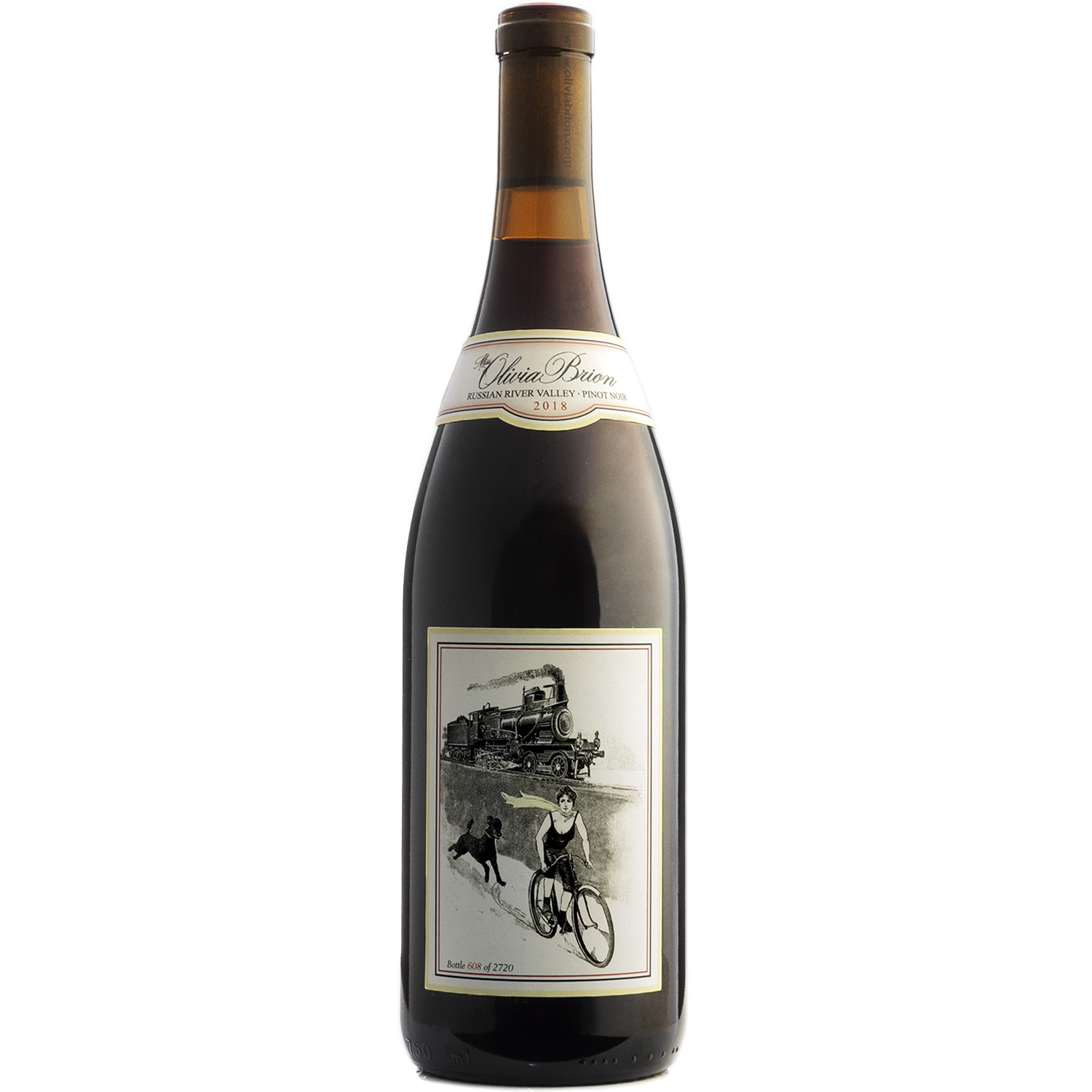 Olivia Brion 2018 'Miss Olivia Brion' Russian River Valley Pinot Noir 750ml Wine Bottle