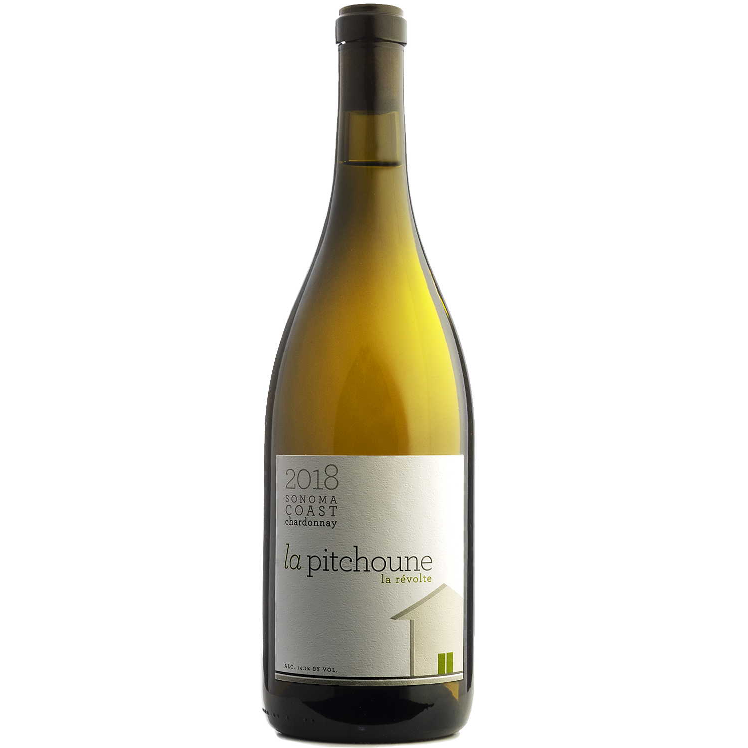 La Pitchoune 2018 'La Révolte' Sonoma Coast Chardonnay 750ml Wine Bottle