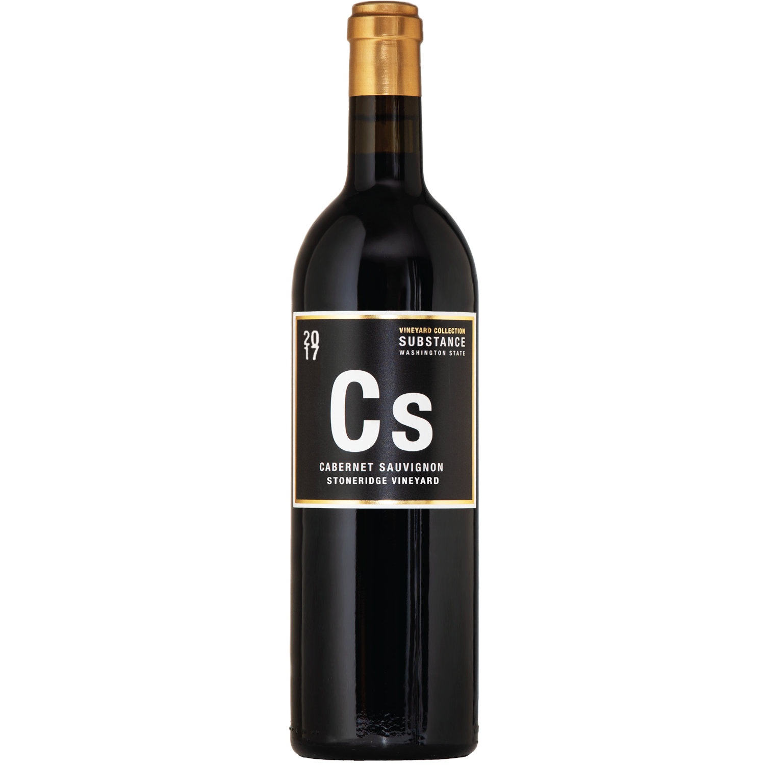 Charles Smith 2017 Substance 'Cs' Stoneridge Vineyard Cabernet Sauvignon 750ml Wine Bottle