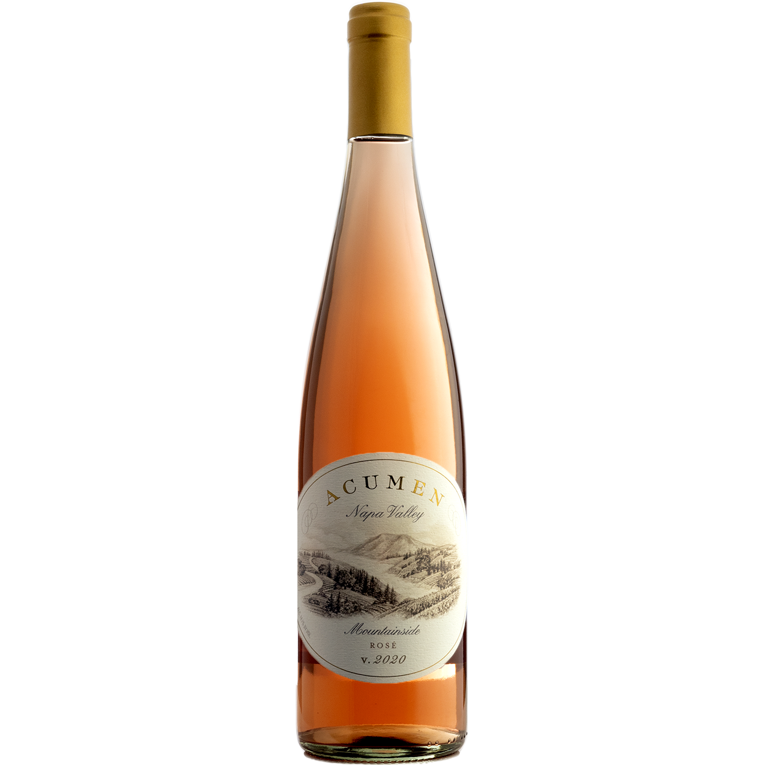 Acumen 2020 'Mountainside' Napa Valley Rosé 750ml Wine Bottle