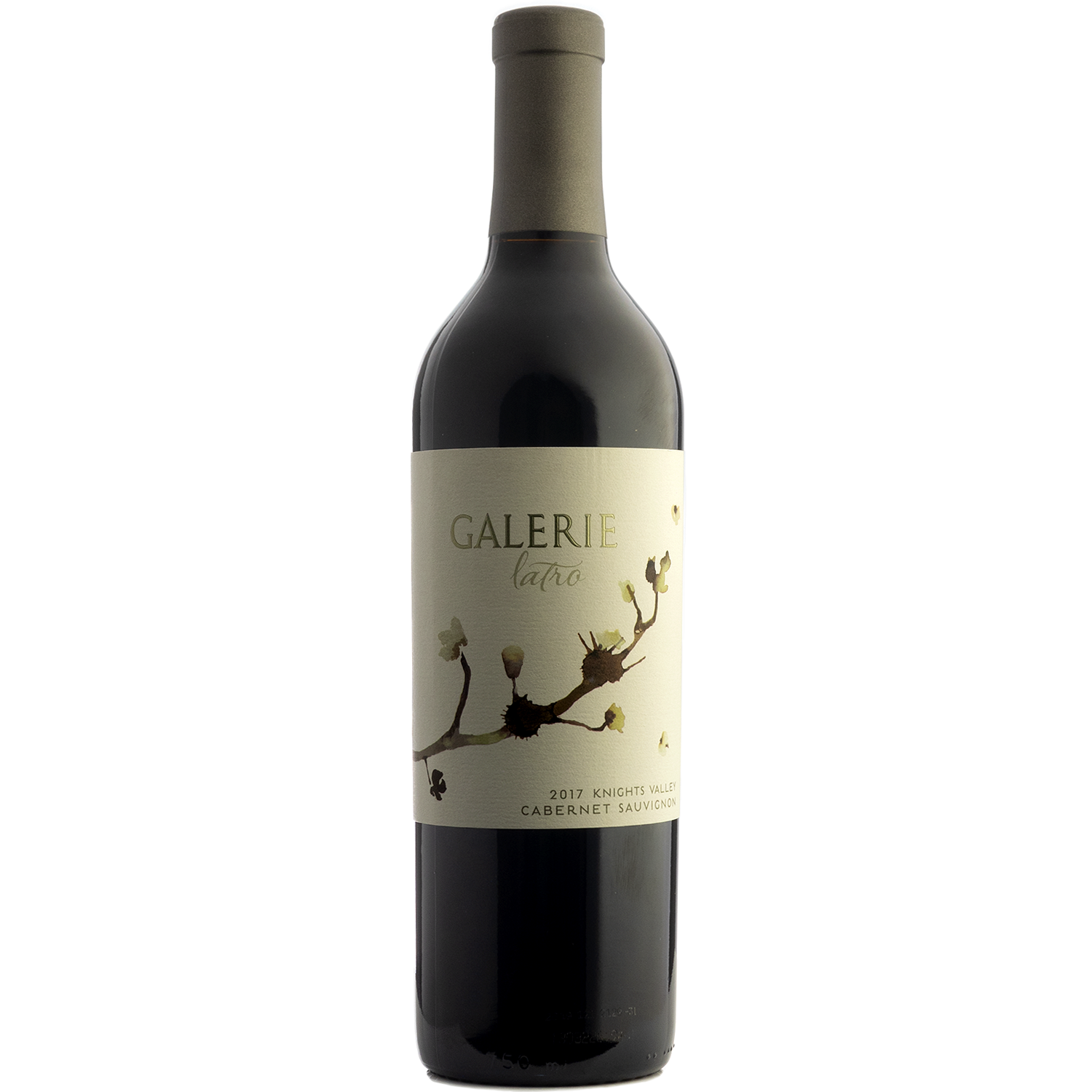 Galerie 2017 'Latro' Knights Valley Cabernet Sauvignon 750ml Wine Bottle